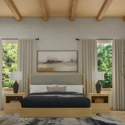 Aiden King Bed, Dresser, Mirror, Night Stand