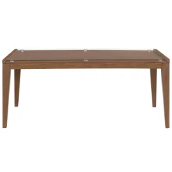 Amalie 5pc: Dining Table And 4 Upholstered Chairs