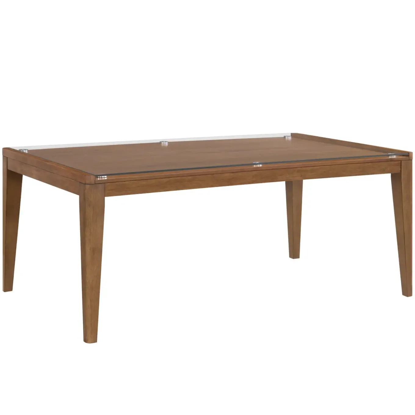 Amalie 7pc: Dining Table And 6 Upholstered Chairs