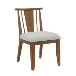 Amalie 7pc: Dining Table And 6 Wood Side Chairs