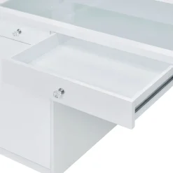 Anisa 7 Drawer Vanity with Lighted Mirror