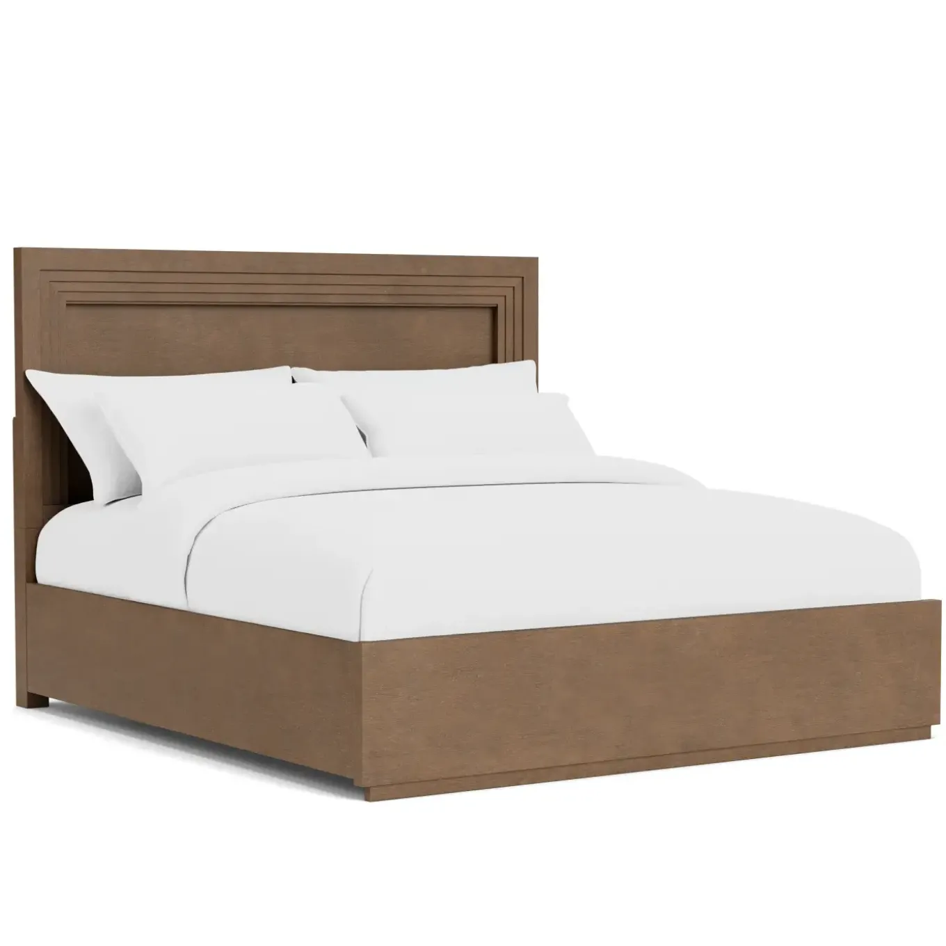 Aspen King Illuminated Panel Bed