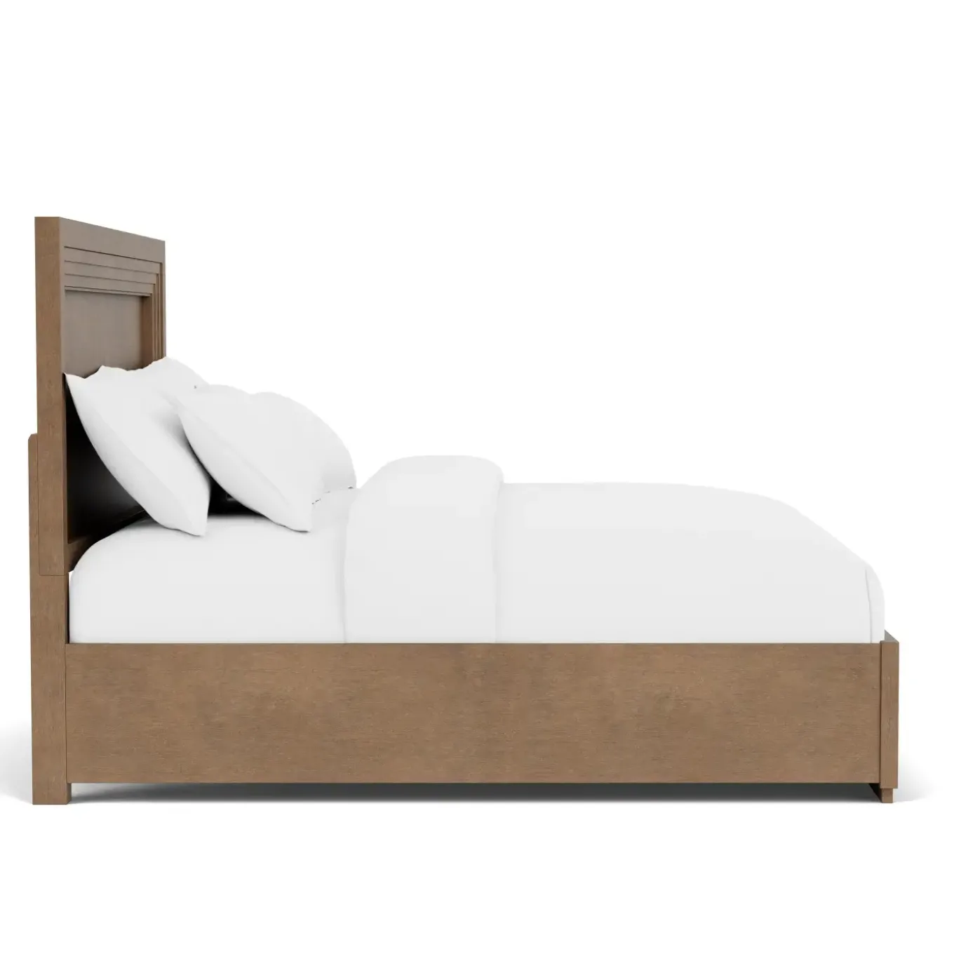 Aspen King Illuminated Panel Bed