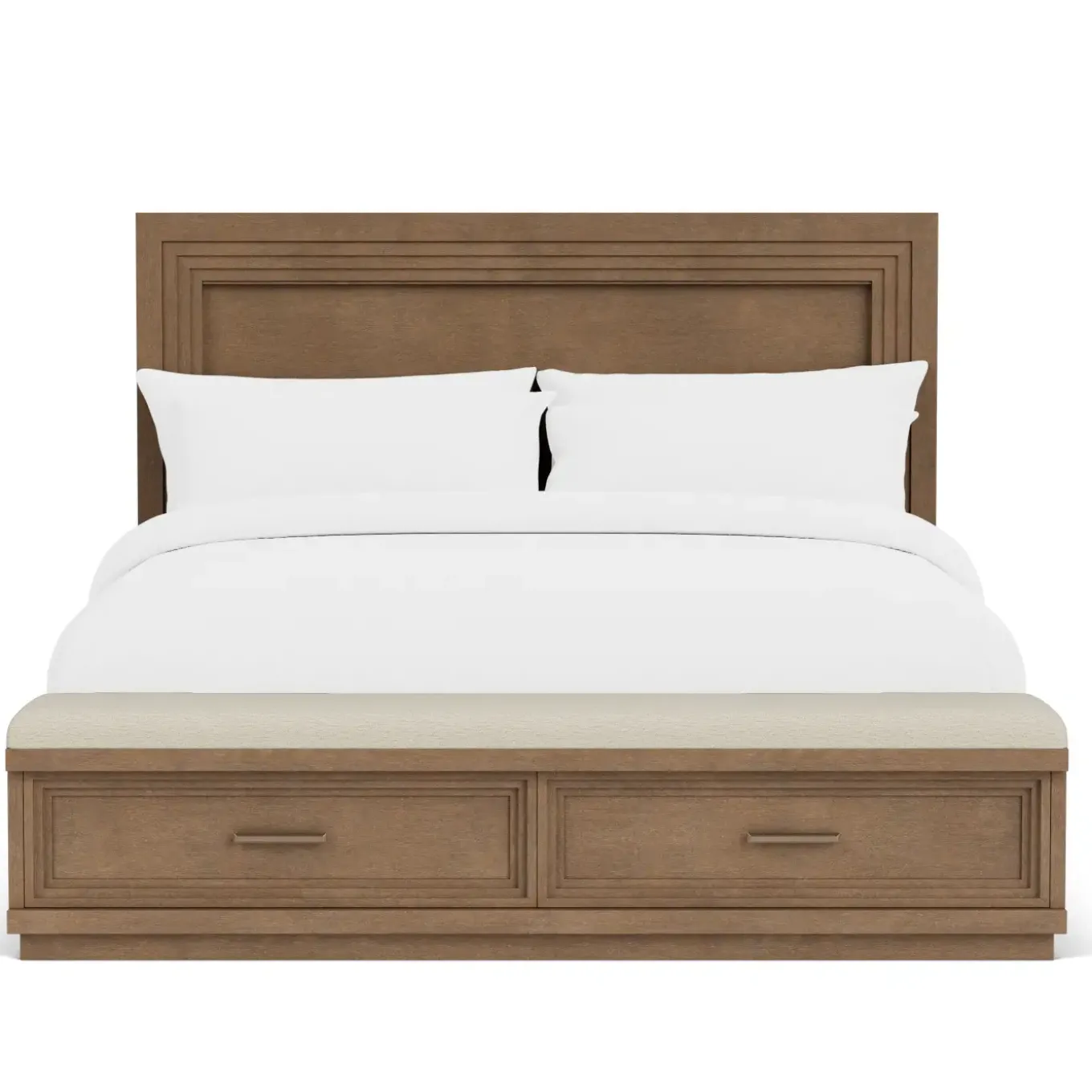 Aspen King Illuminated Storage Bed