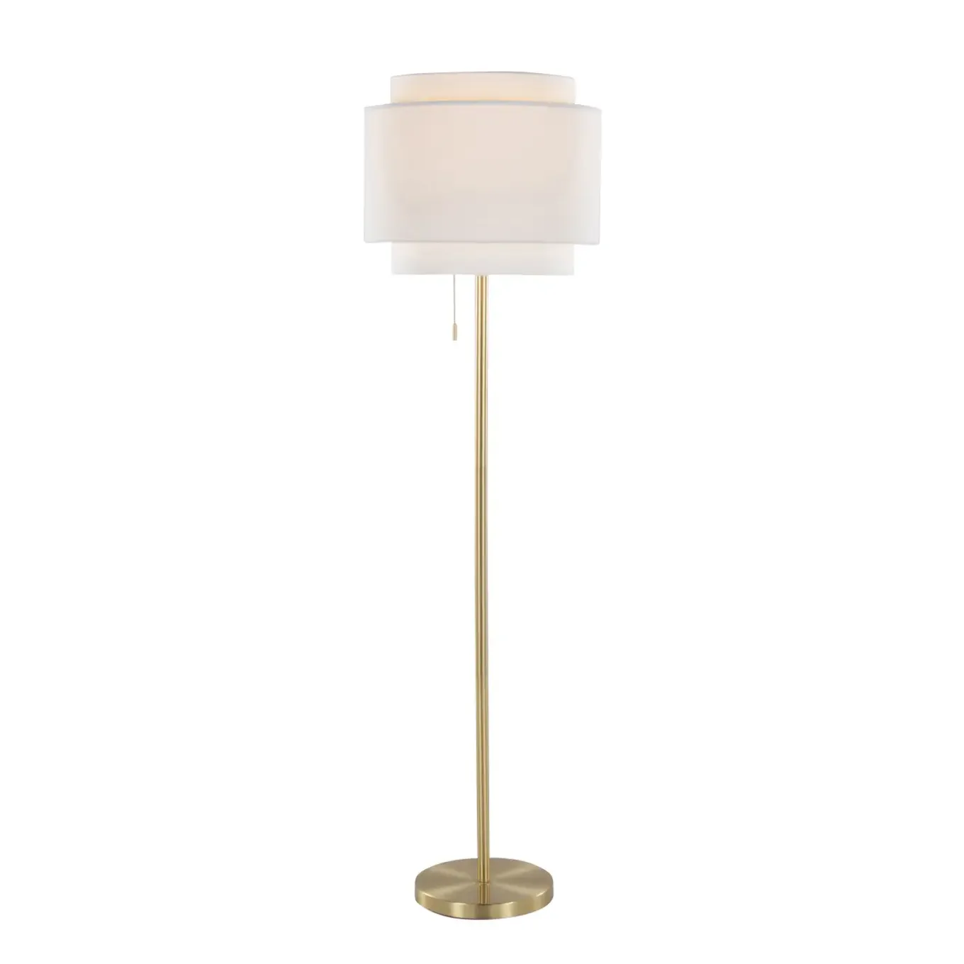 Cadence Gold Floor Lamp