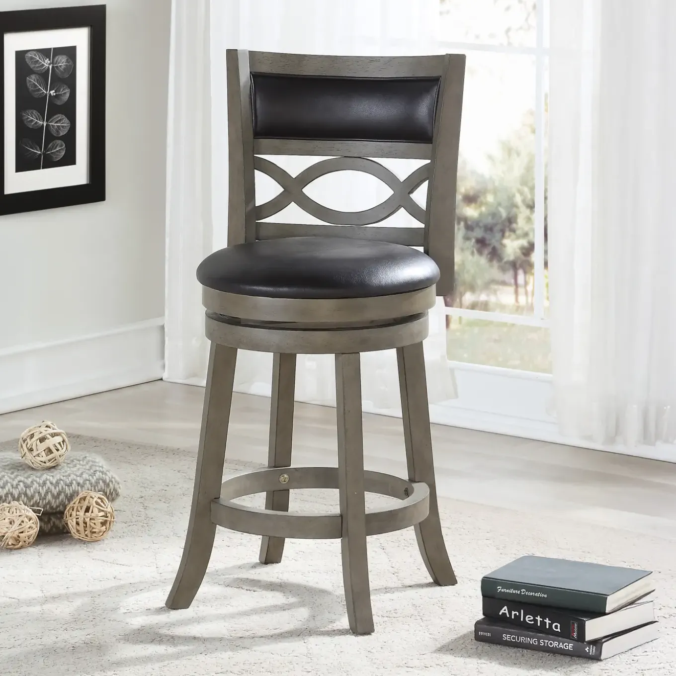 Chesley Stools Dark Gray