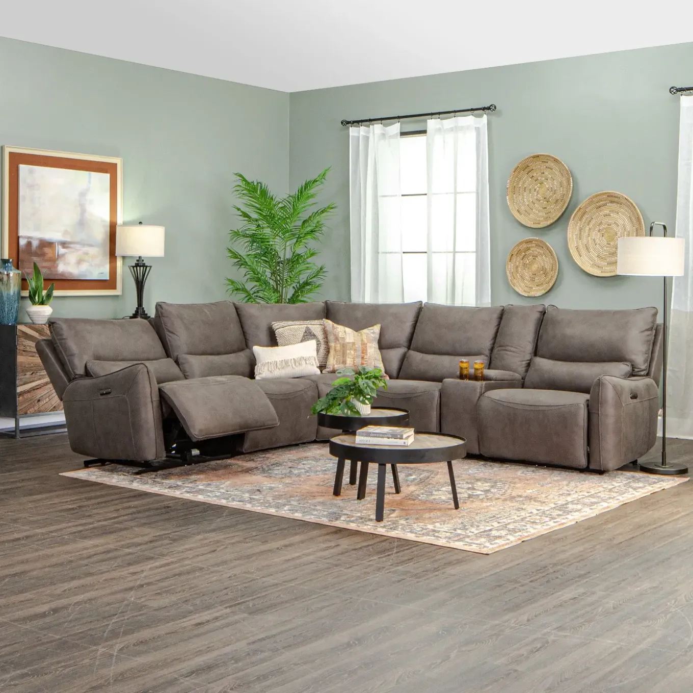Conway Power Reclining Sectional