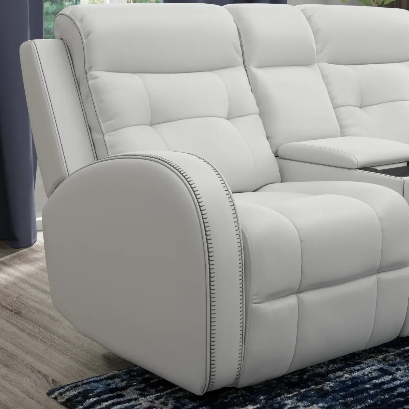 Cosmo Gray Reclining Living Room Set
