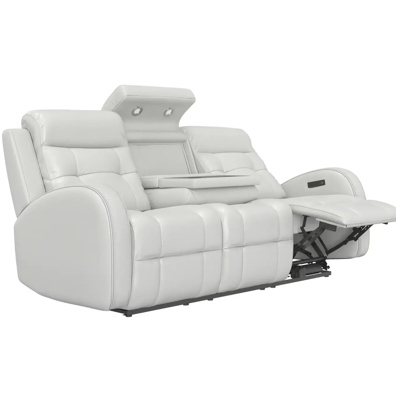 Cosmo Gray Reclining Living Room Set