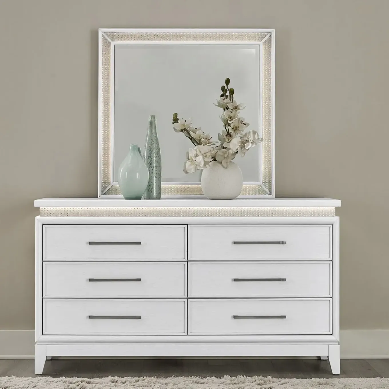 Danica Bedroom Set with LED Lights
