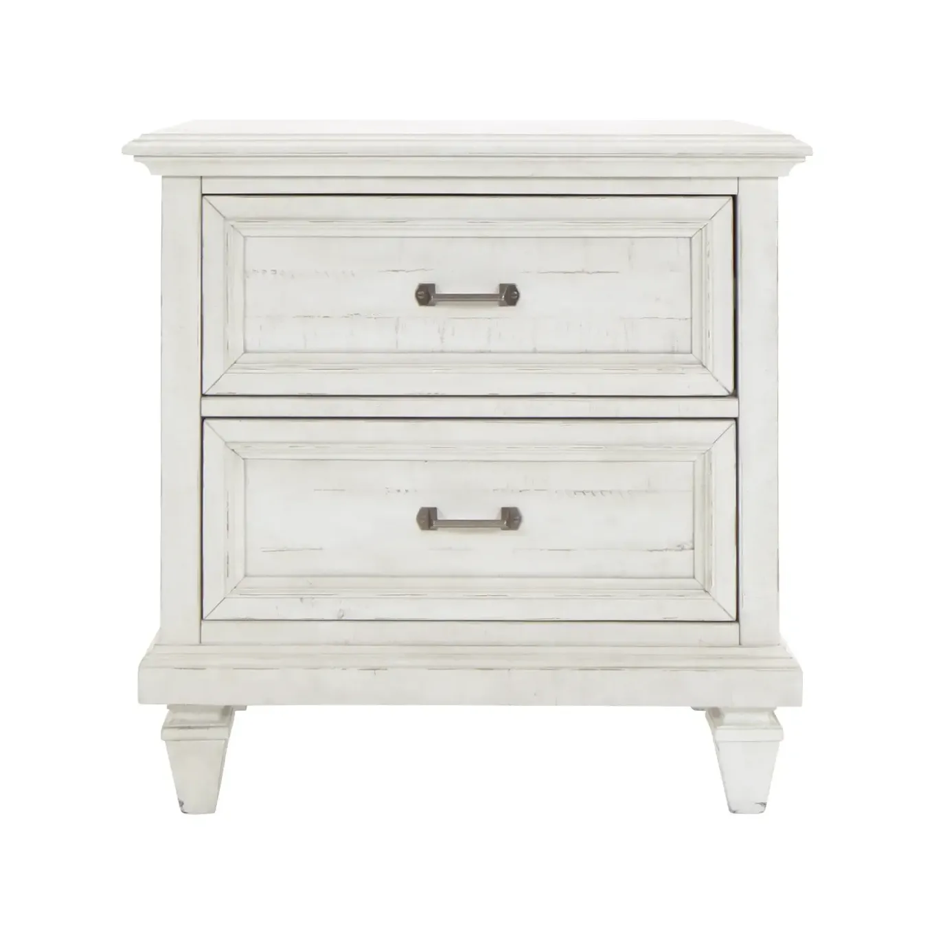 East Bay California King Panel Bed, Dresser, Mirror, Nightstand