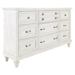 East Bay Eastern King Panel Bed, Dresser, Mirror, Nightstand