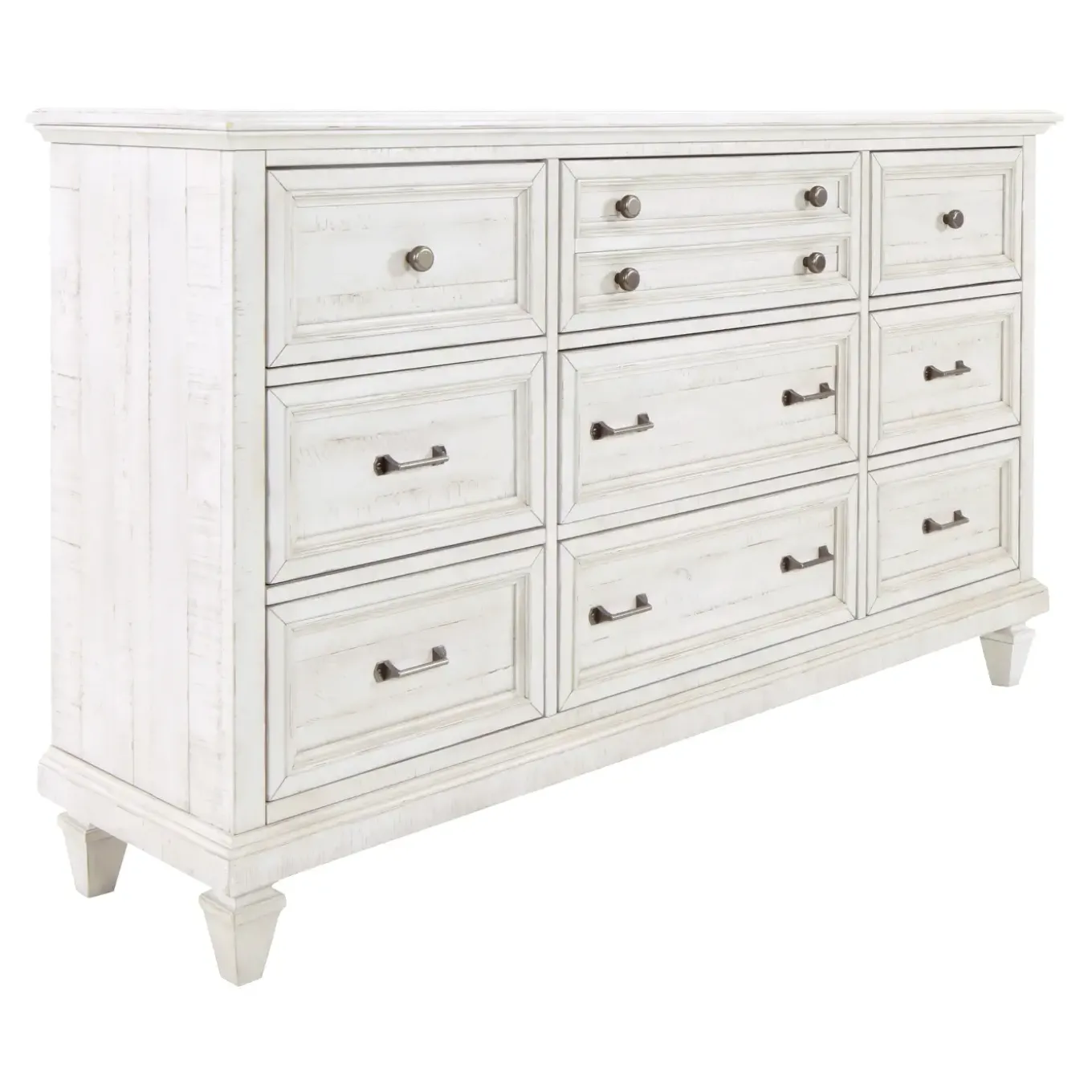 East Bay Eastern King Panel Bed, Dresser, Mirror, Nightstand