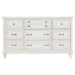 East Bay Eastern King Panel Bed, Dresser, Mirror, Nightstand