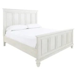 East Bay White Panel Bed