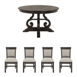 Hacienda 5pc Dining Set: 48
