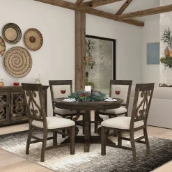 Hacienda 5pc Dining Set: 48
