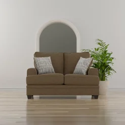 Kingston Brown Sofa & Loveseat