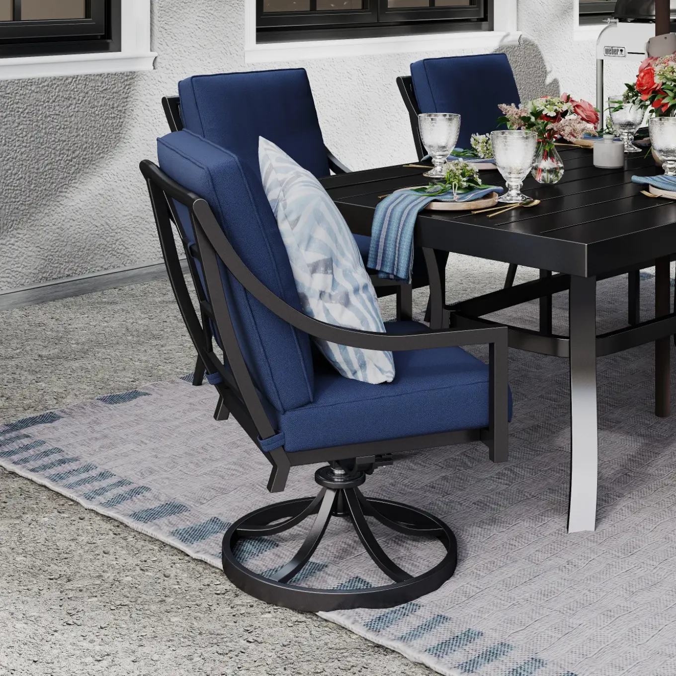 Lagoon Swivel Dining Chair
