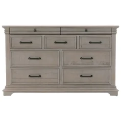 Legion Eastern King Storage Bed, Dresser, Mirror, Nightstand