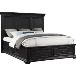 Legion Ebony Storage Bedroom Set