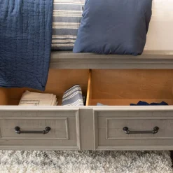 Legion Gray Storage Bed