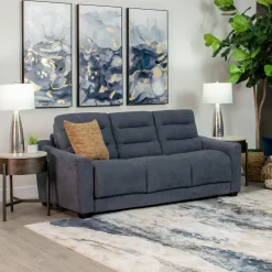 Luca Stearns & Foster Queen Sleeper Sofa with 8