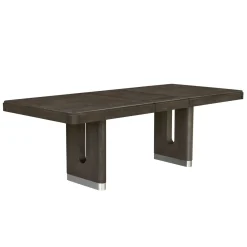Lumen 72-90 Extendable Pedestal Dining Table