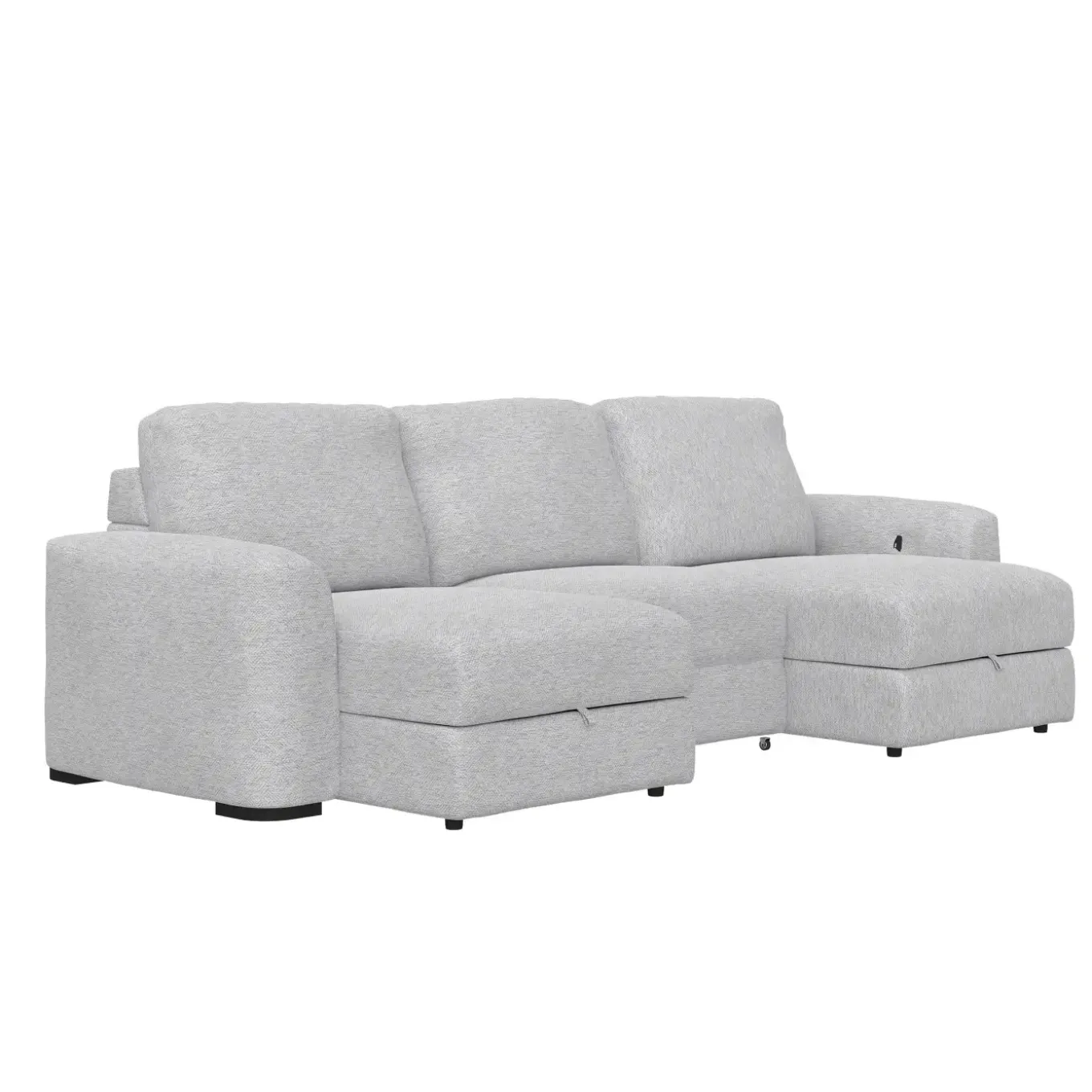 Luna 3pc Slide Double Chaise