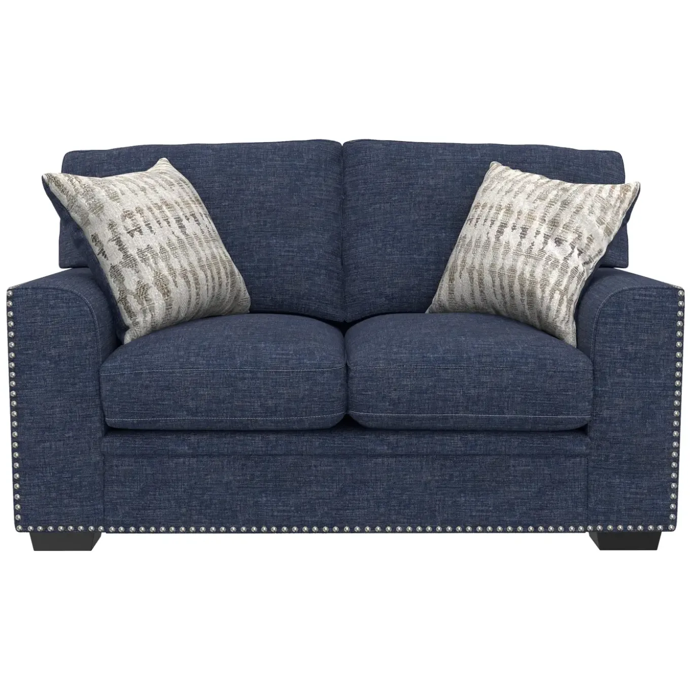 Mercer Blue Sofa & Loveseat