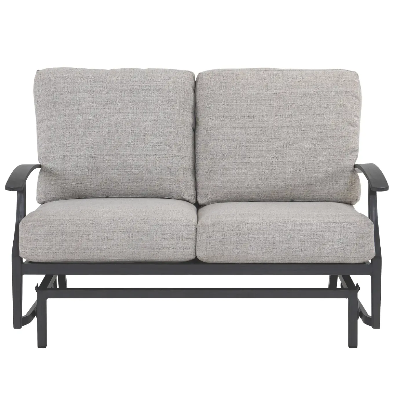 Monterey Outdoor Living Set 2pc Set: Outdoor Sofa & Glider Loveseat
