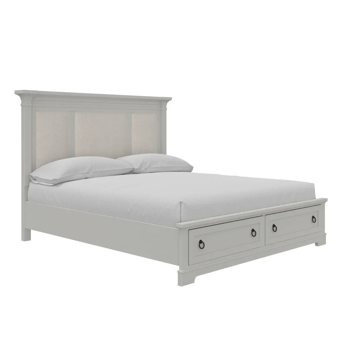 Newport King Upholstered Storage Bed