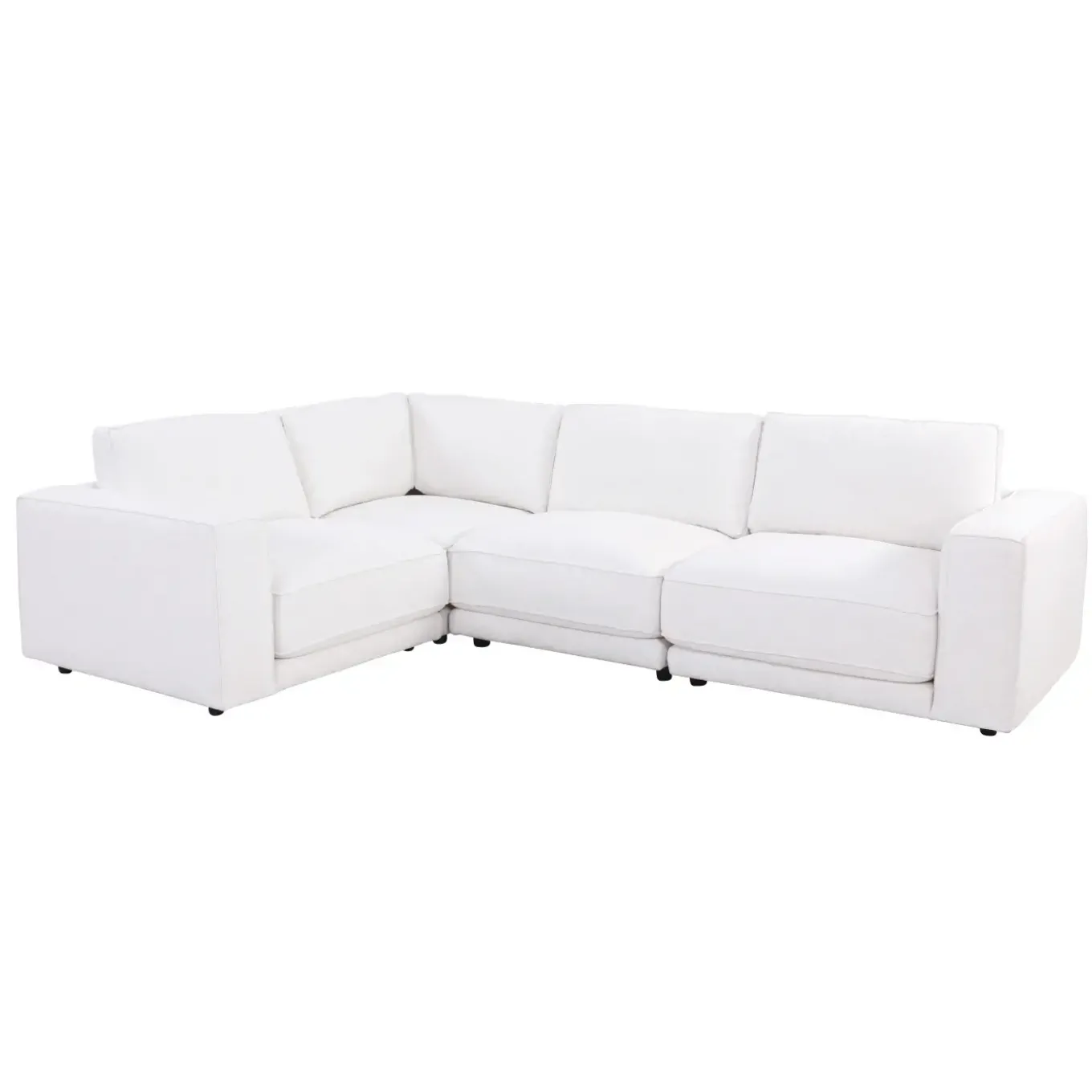 Nomad 4pc Modular Sectional With Crypton Performance Fabric