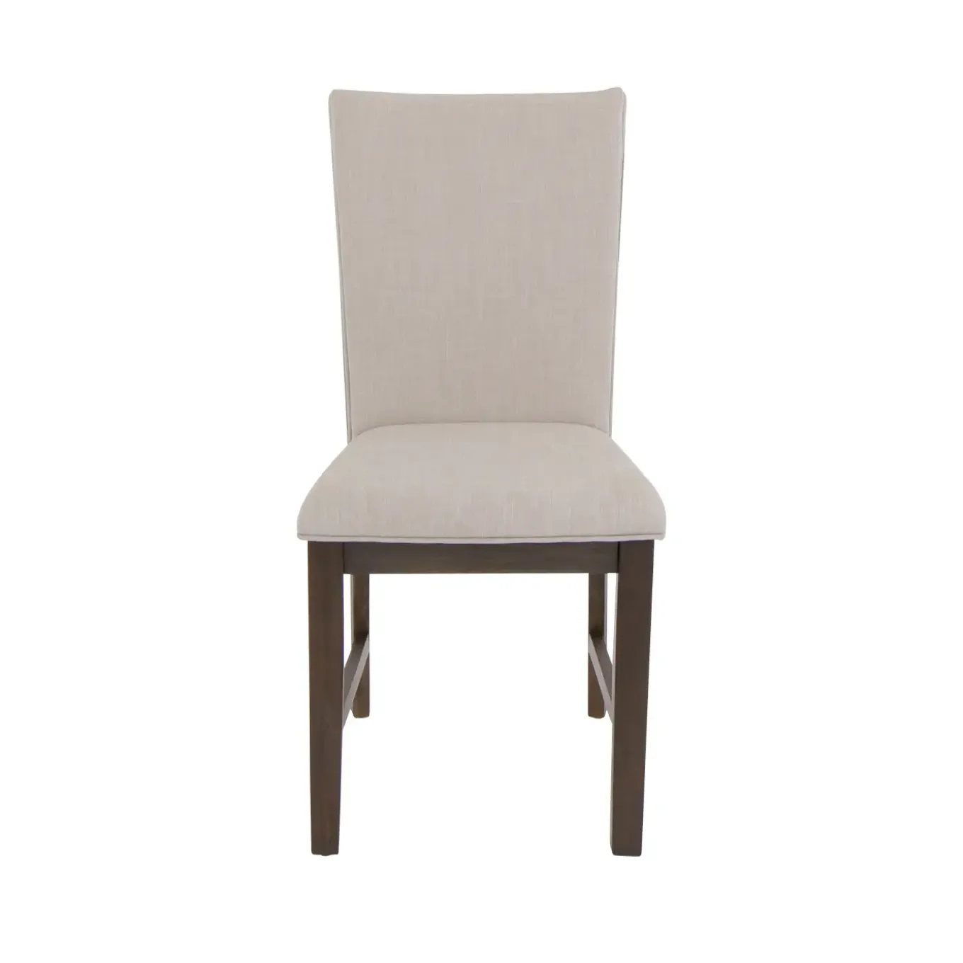 Riley 7pc Dining Set: Extendable Table, 2 Upholstered Chairs & 4 Slat Back Chairs