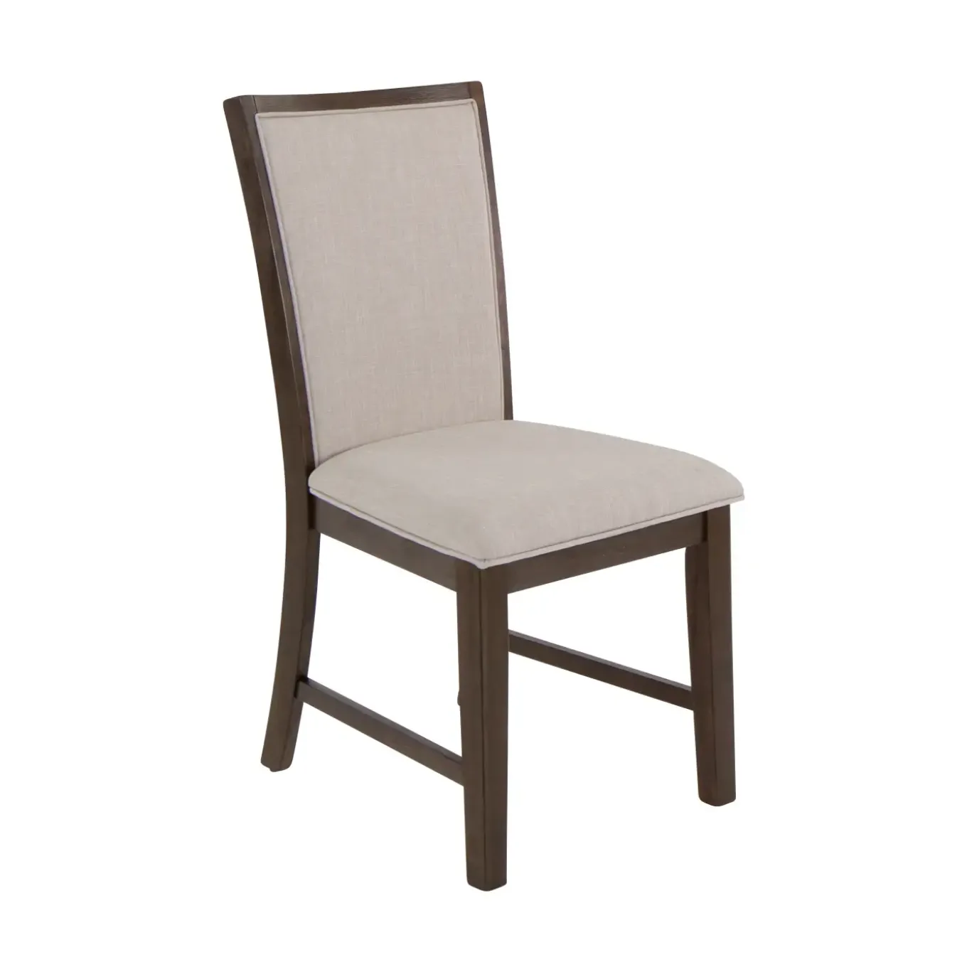 Riley 7pc Dining Set: Extendable Table, 6 Slat Back Chairs