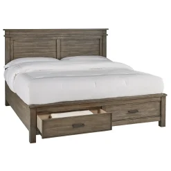 Rivington California King Panel Storage Bed, Dresser, Mirror, Nightstand