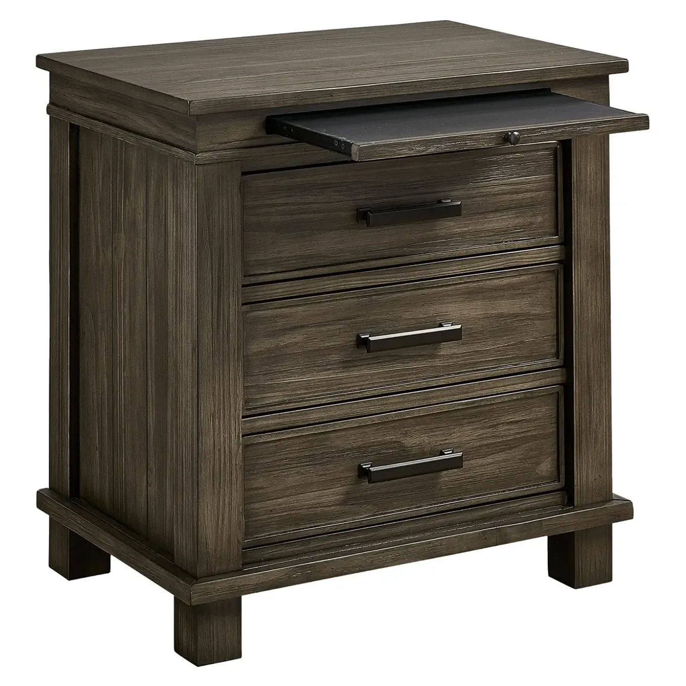 Rivington Eastern King Captain's Bed, Dresser, Mirror & Nightstand