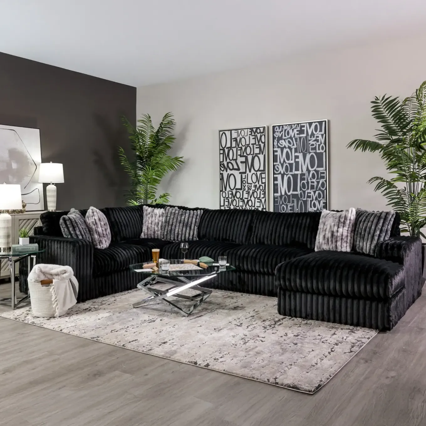 Sable Sectional 3pc Sectional