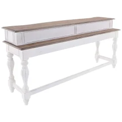 Savannah Console Table & 3 Stools