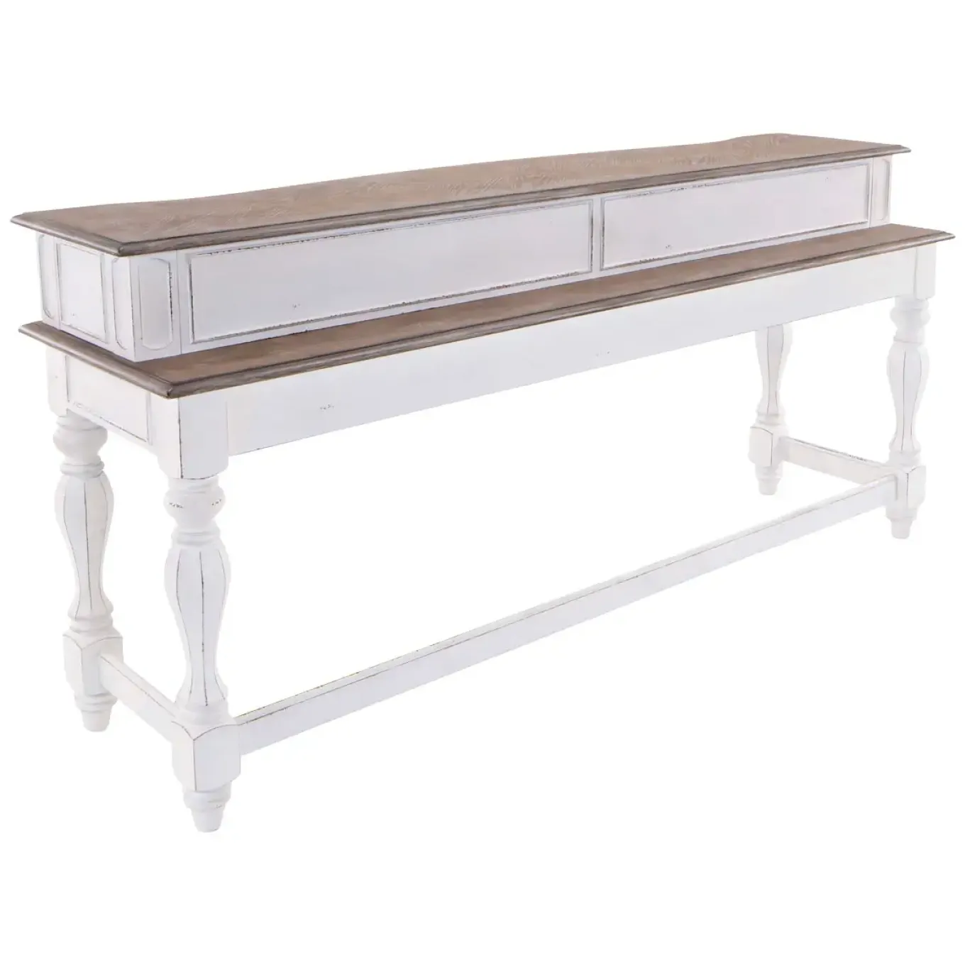 Savannah Console Table & 3 Stools