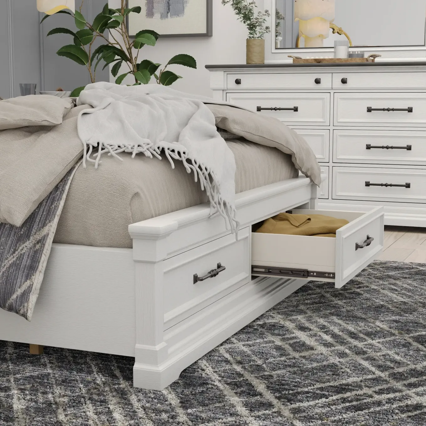 Sheridan California King Storage Bed