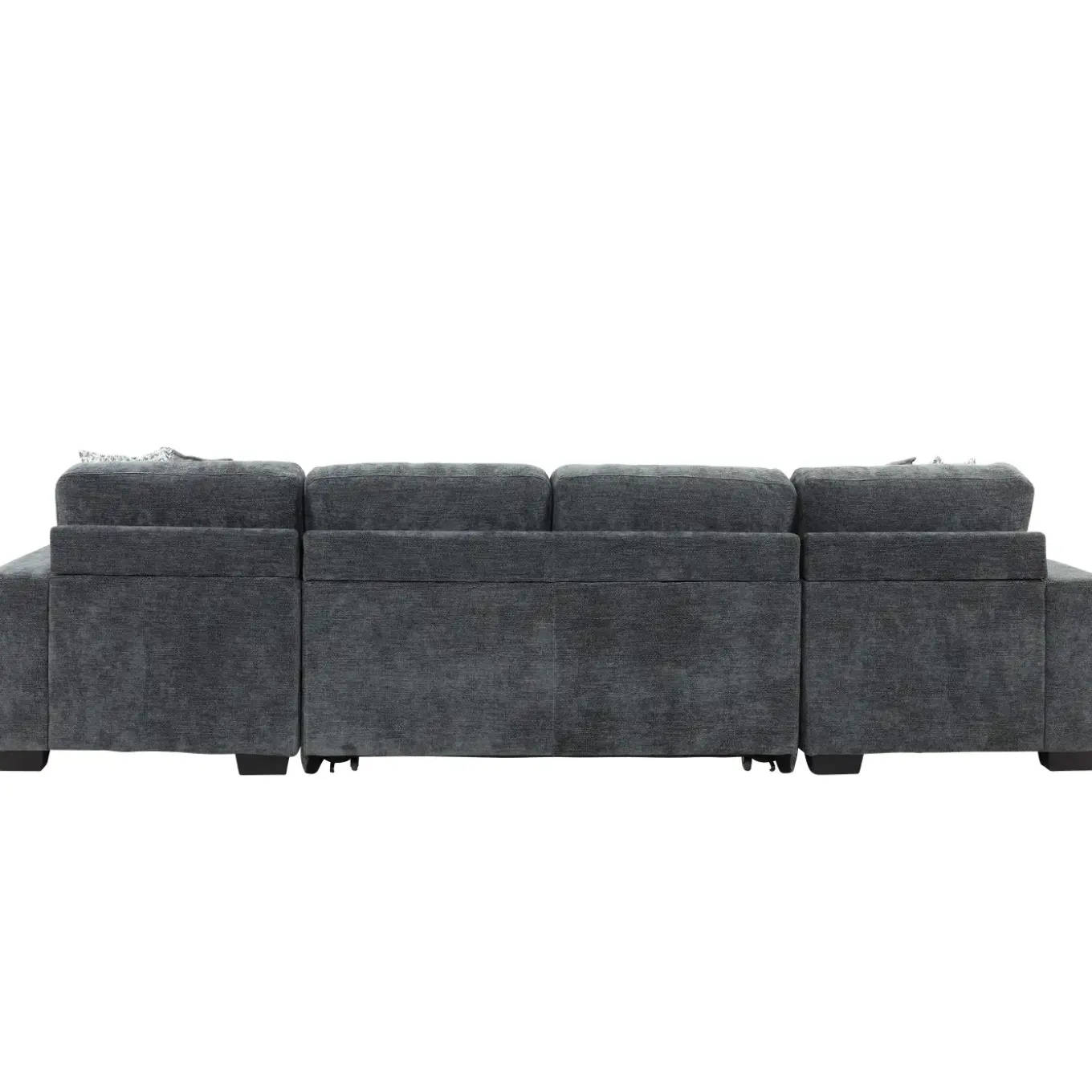 Slumber 3pc Double Storage Chaise Sleeper Sectional