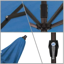 St. Lucia 9' Round Auto-Tilt Umbrella