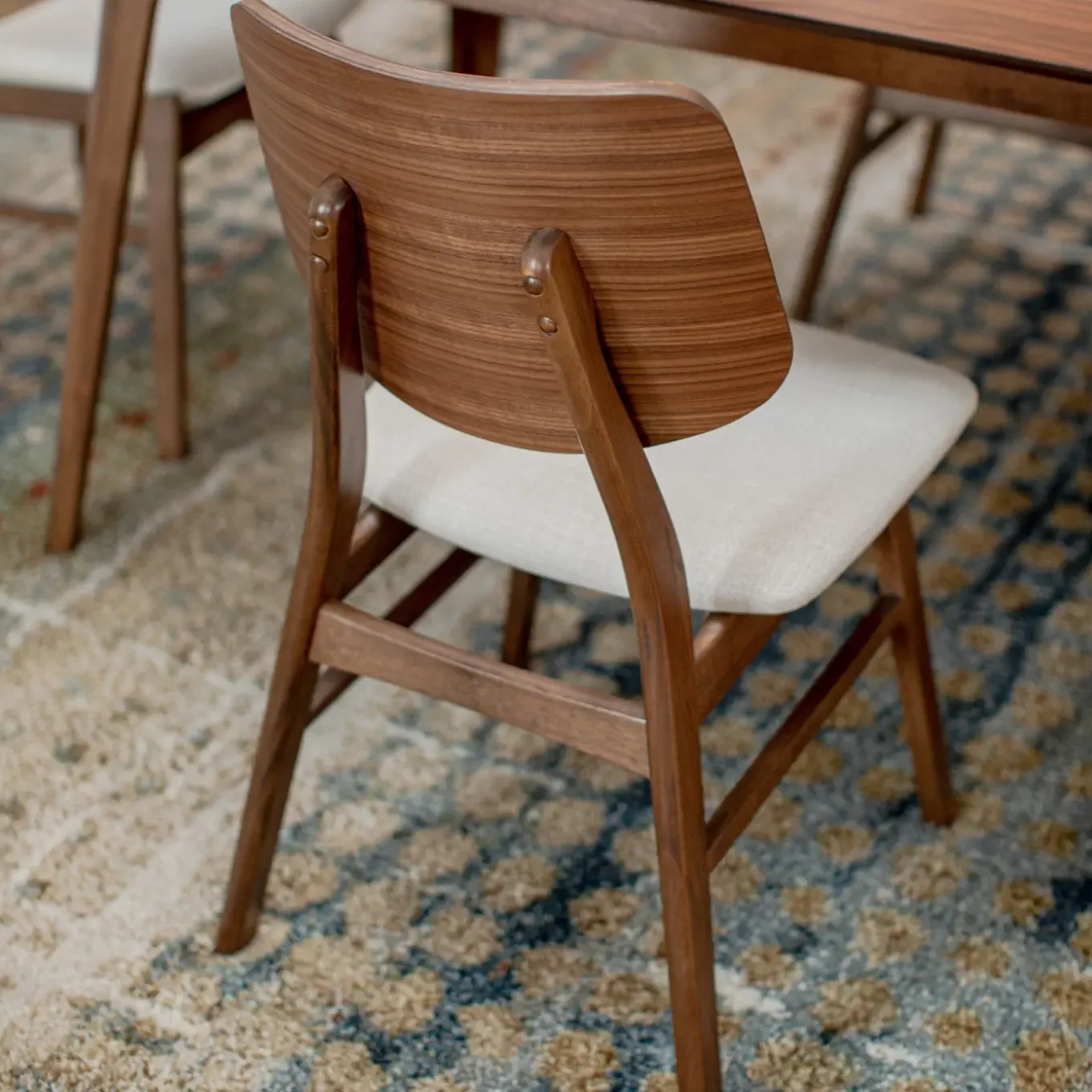 Sullivan 3pc Corner Dining Set: Table & 2 Side Chairs