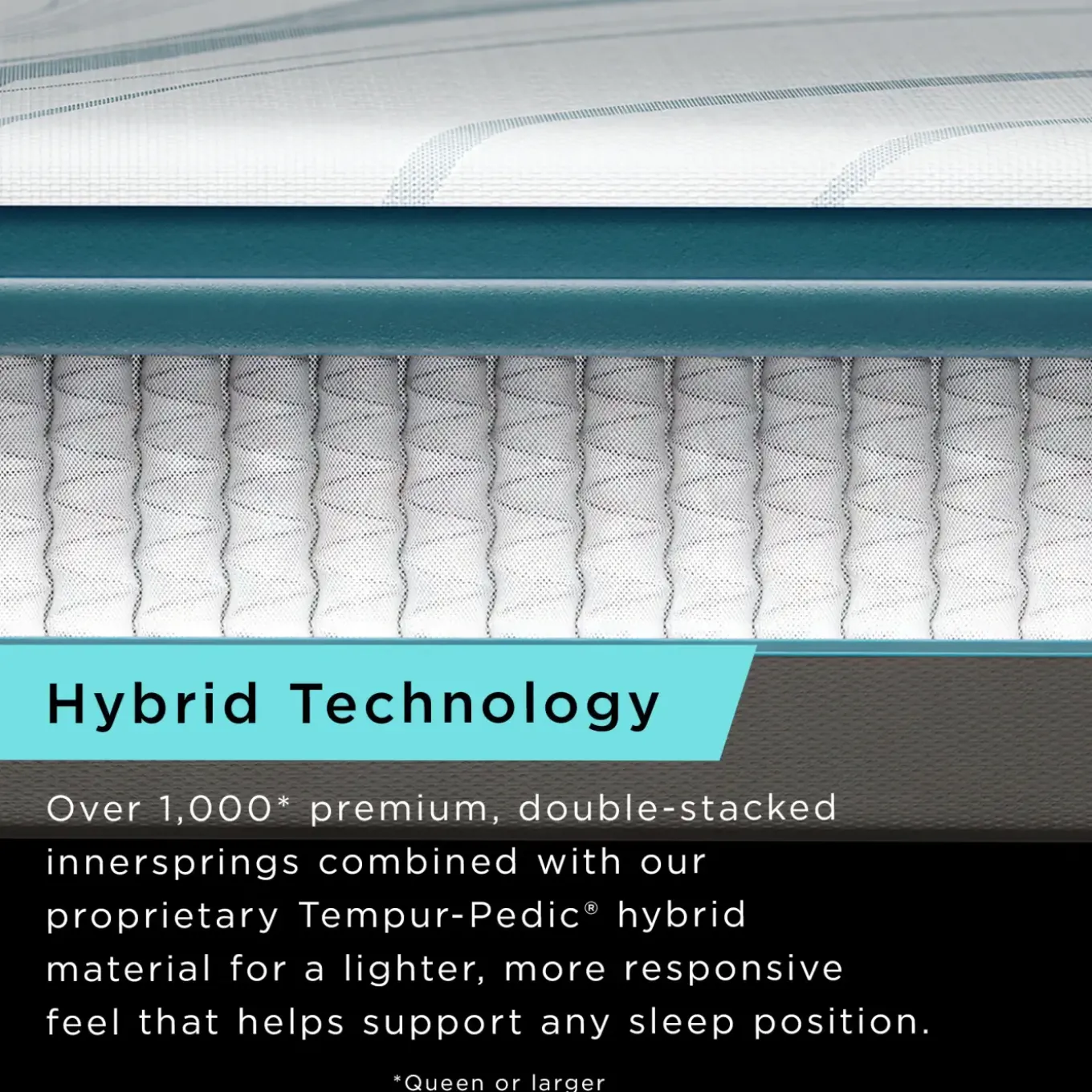 Tempur-Pedic Adapt 2.0 Medium California King Hybrid Mattress