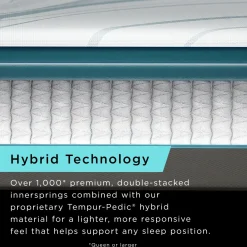 Tempur-Pedic ProAdapt 2.0 California King Hybrid Mattress