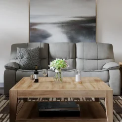 Trilogy Power Reclining Living Room Set-Gray