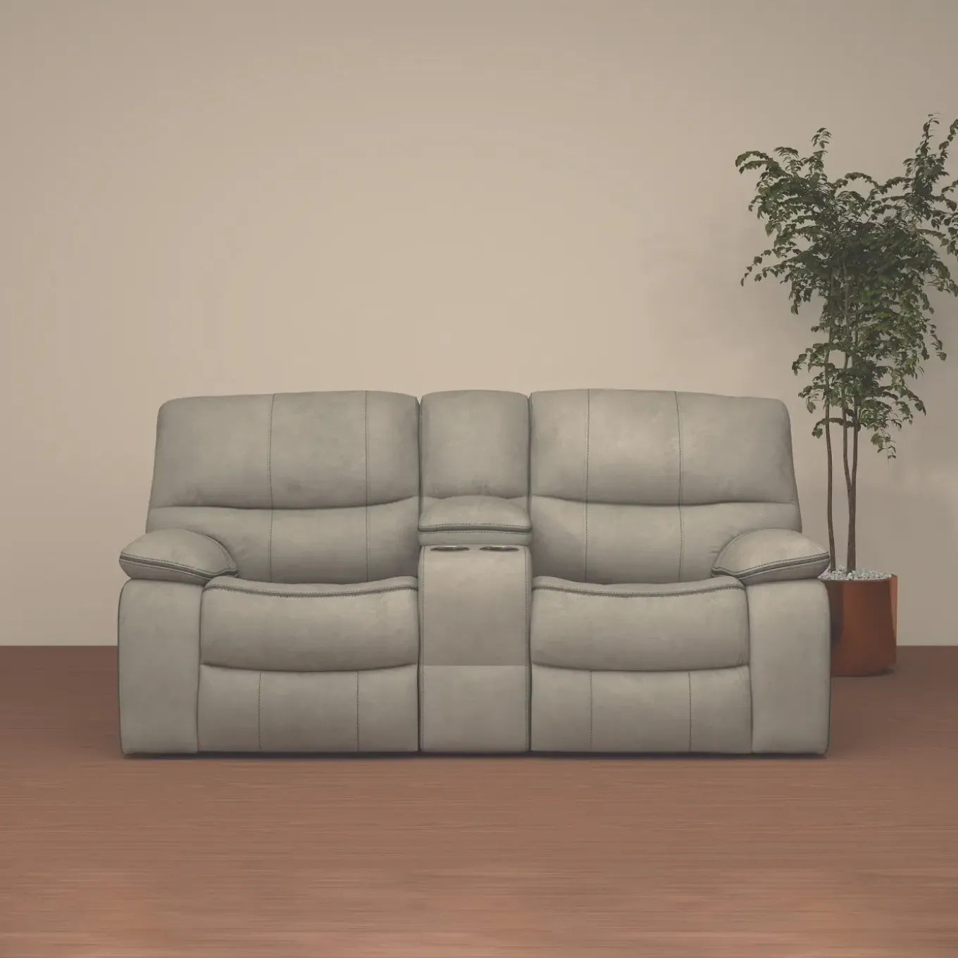 Trilogy Reclining Console Loveseat
