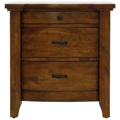 Wisteria Eastern King Storage Sleigh Bed, Dresser, Mirror & Nightstand