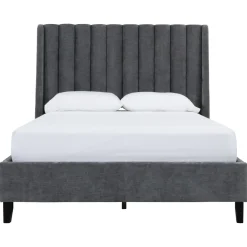 Wren California King Vertical Channel Bed